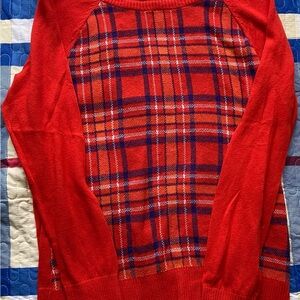 Merona Vibrant Red Knit Sweater